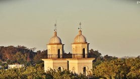 Igreja em Colônia do Sacramento, cidade turística do Uruguai