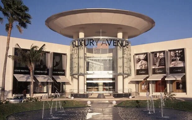 Luxury Avenue, um dos melhores pontos para quem quer fazer compras.