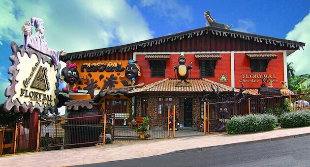 Loja de chocolate em Canela