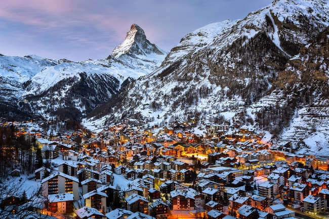 Lua de Mel em Zermatt
