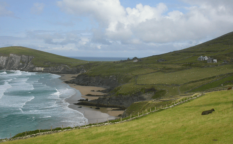 Península de Dingle, no interior da Irlanda