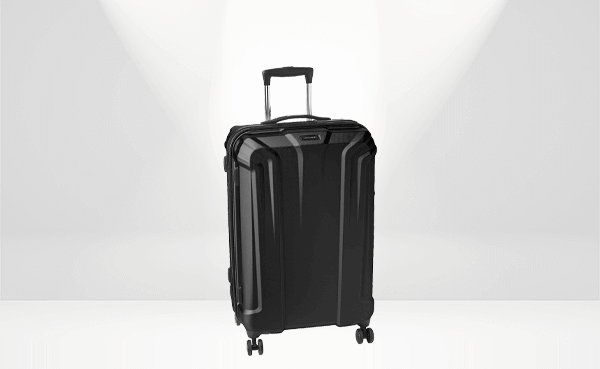 Mala de Viagem Blaze Spinner preta, da Samsonite