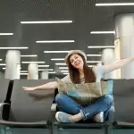 Roupa para viajar de avião