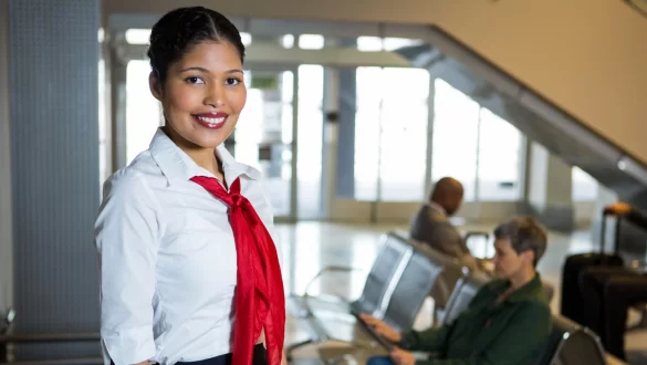 É permitido usar maquiagem no avião